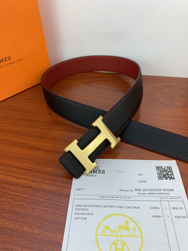 エルメス激安ベルト側面デザイン